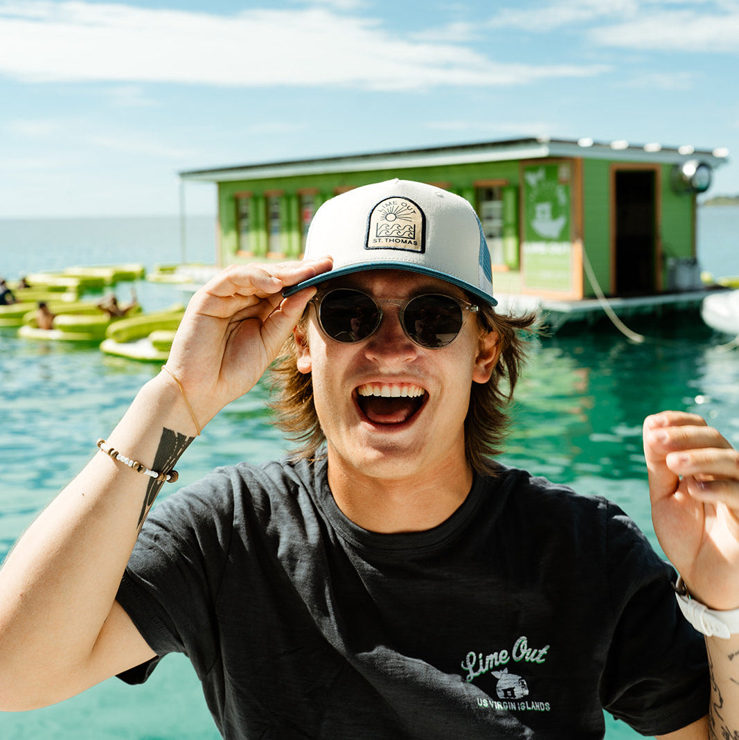 Island Vibes Mesh Hat - STT