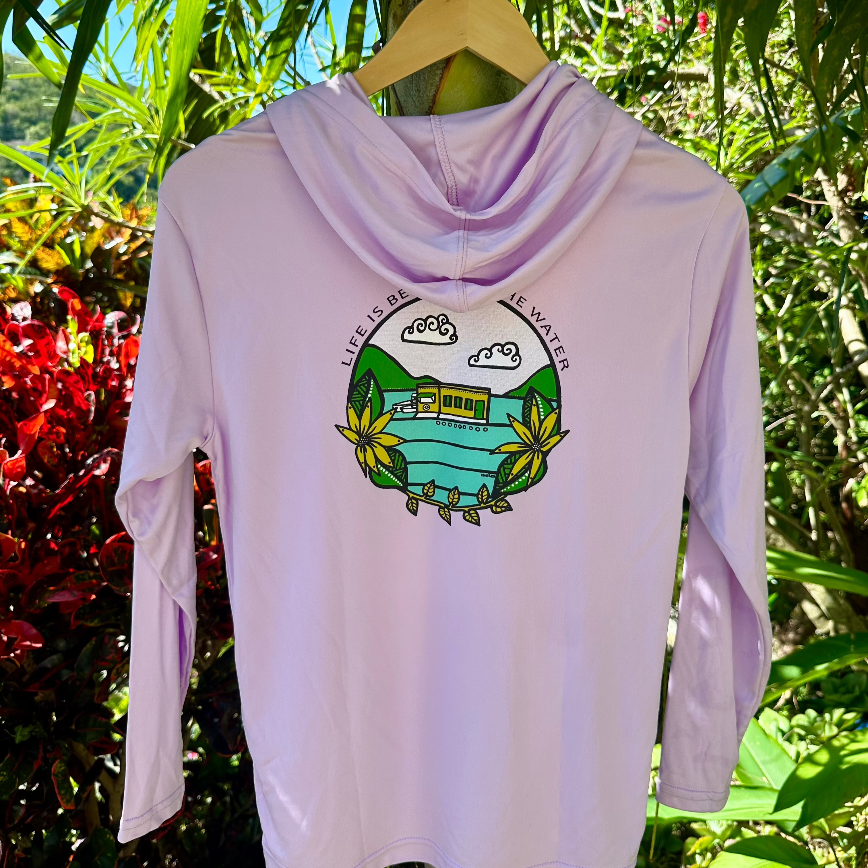 Youth Hooded Sun Shirt