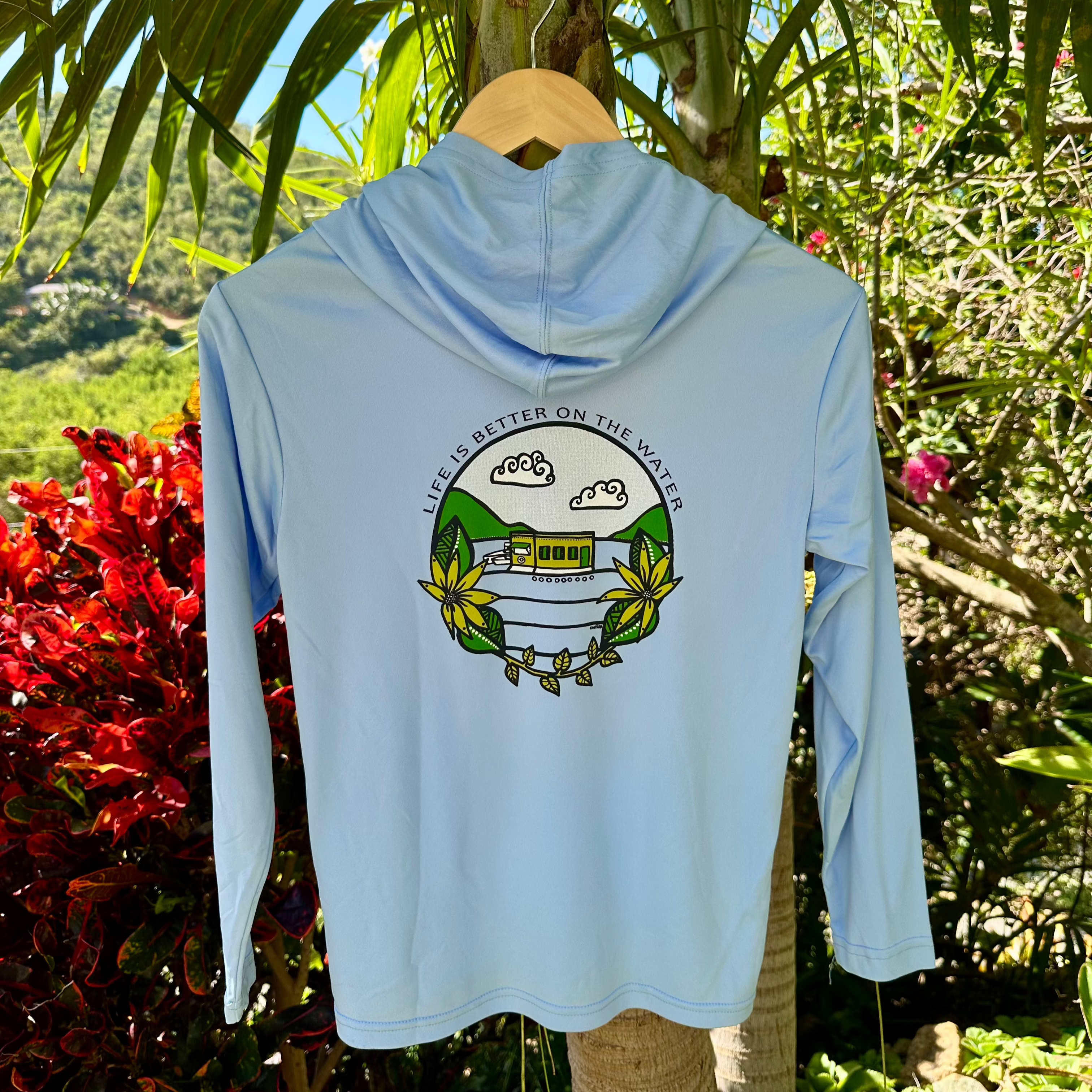 Youth Hooded Sun Shirt