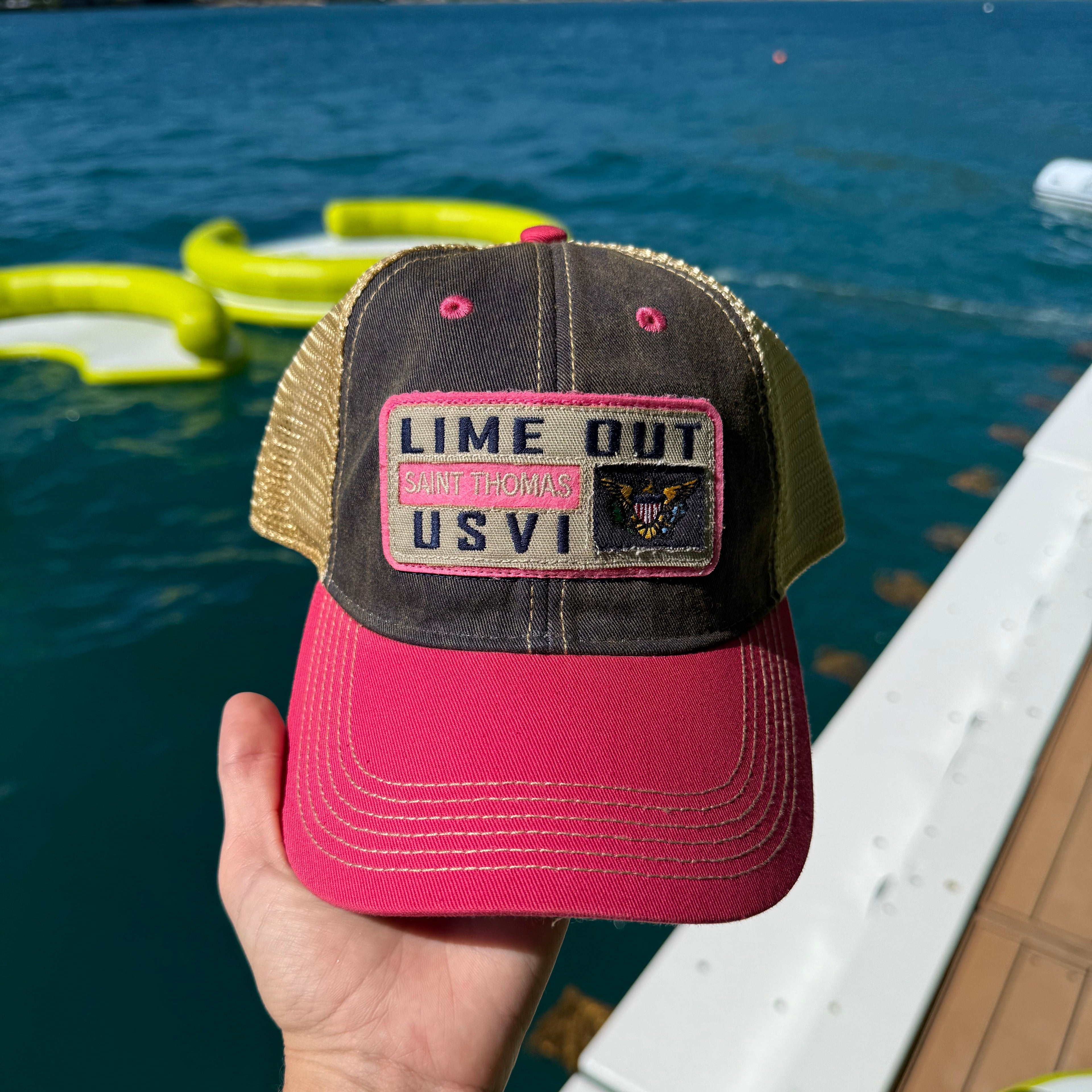 Distressed Trucker Hat- STT