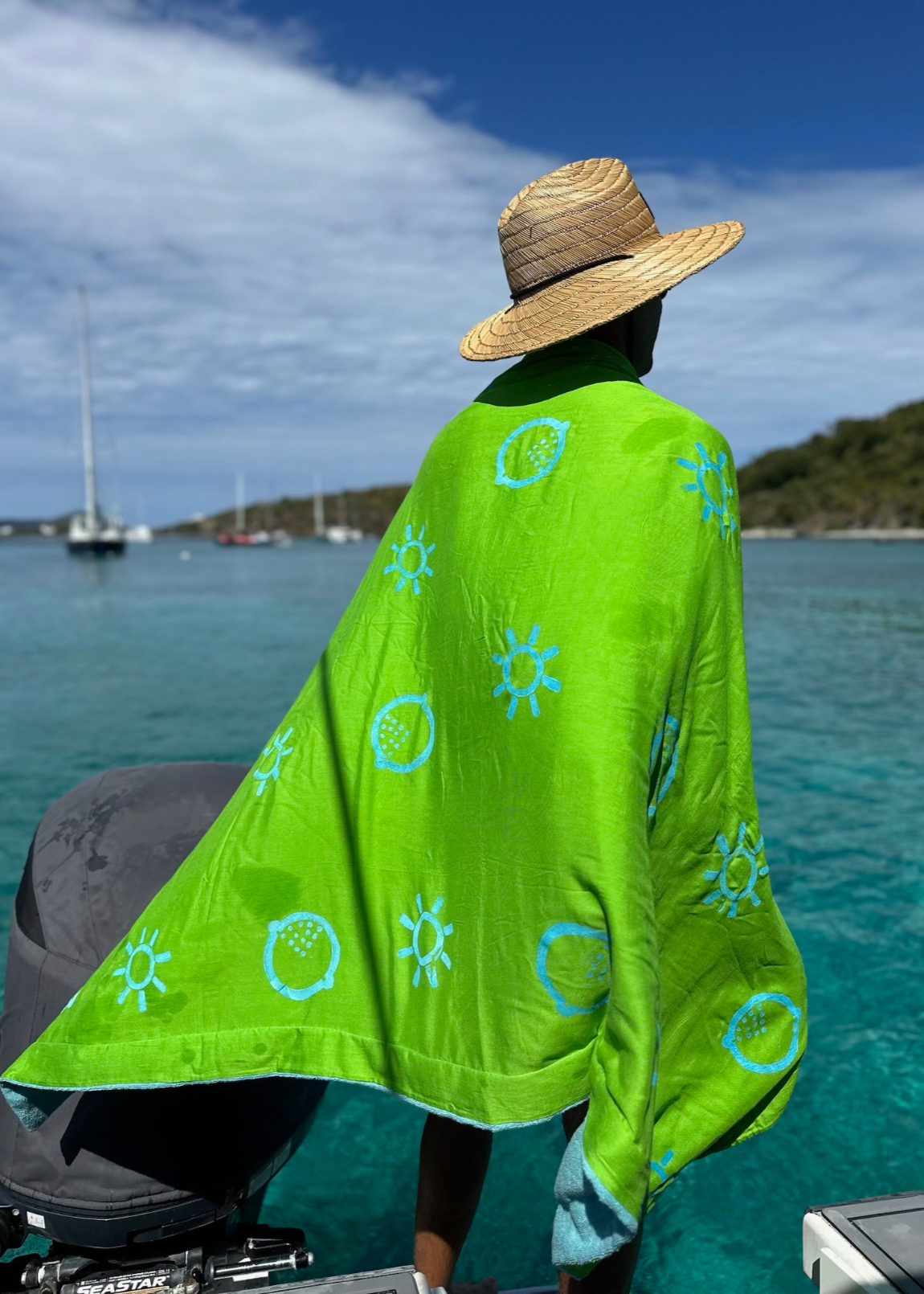 Nube x Lime Towel