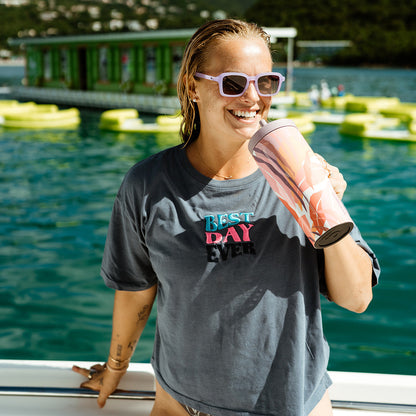 Best Day Ever Crop Tee