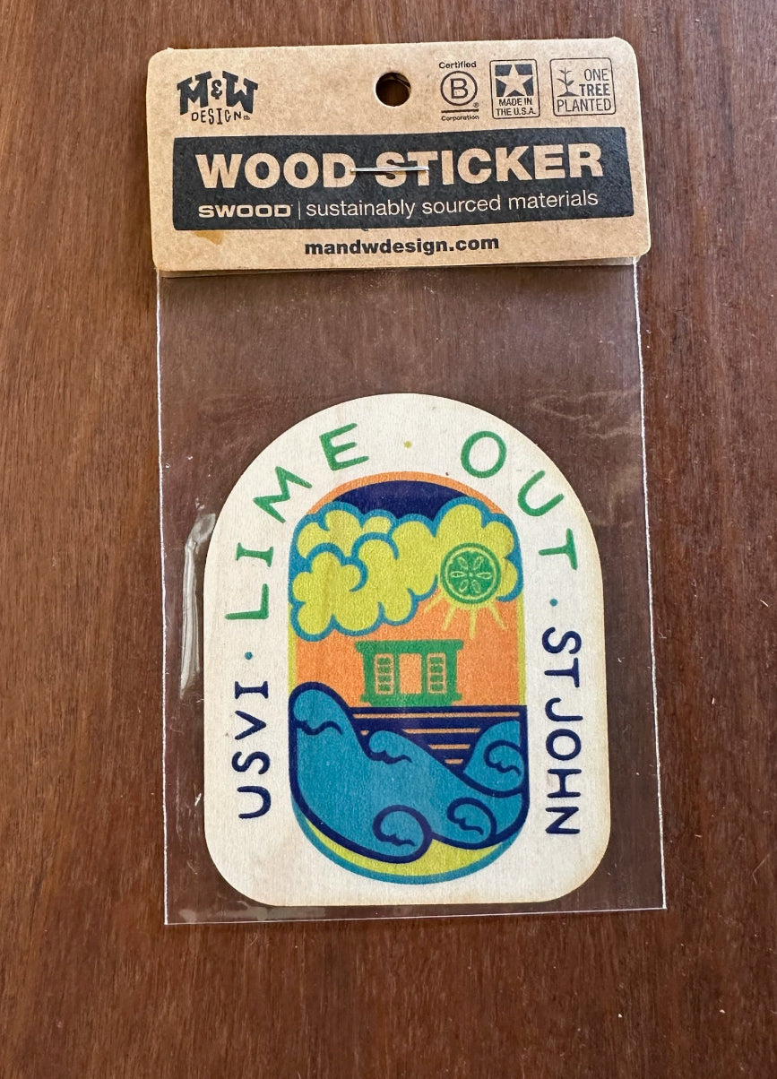 Wood Sticker
