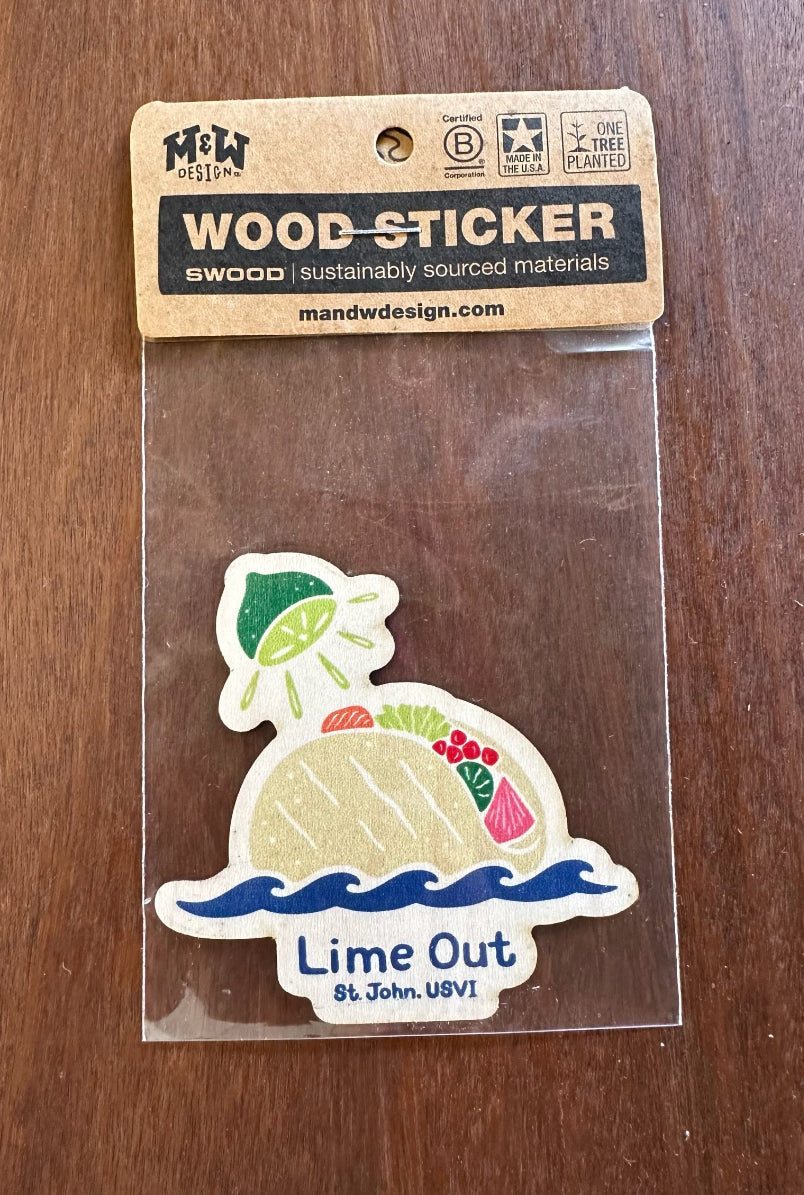 Wood Sticker