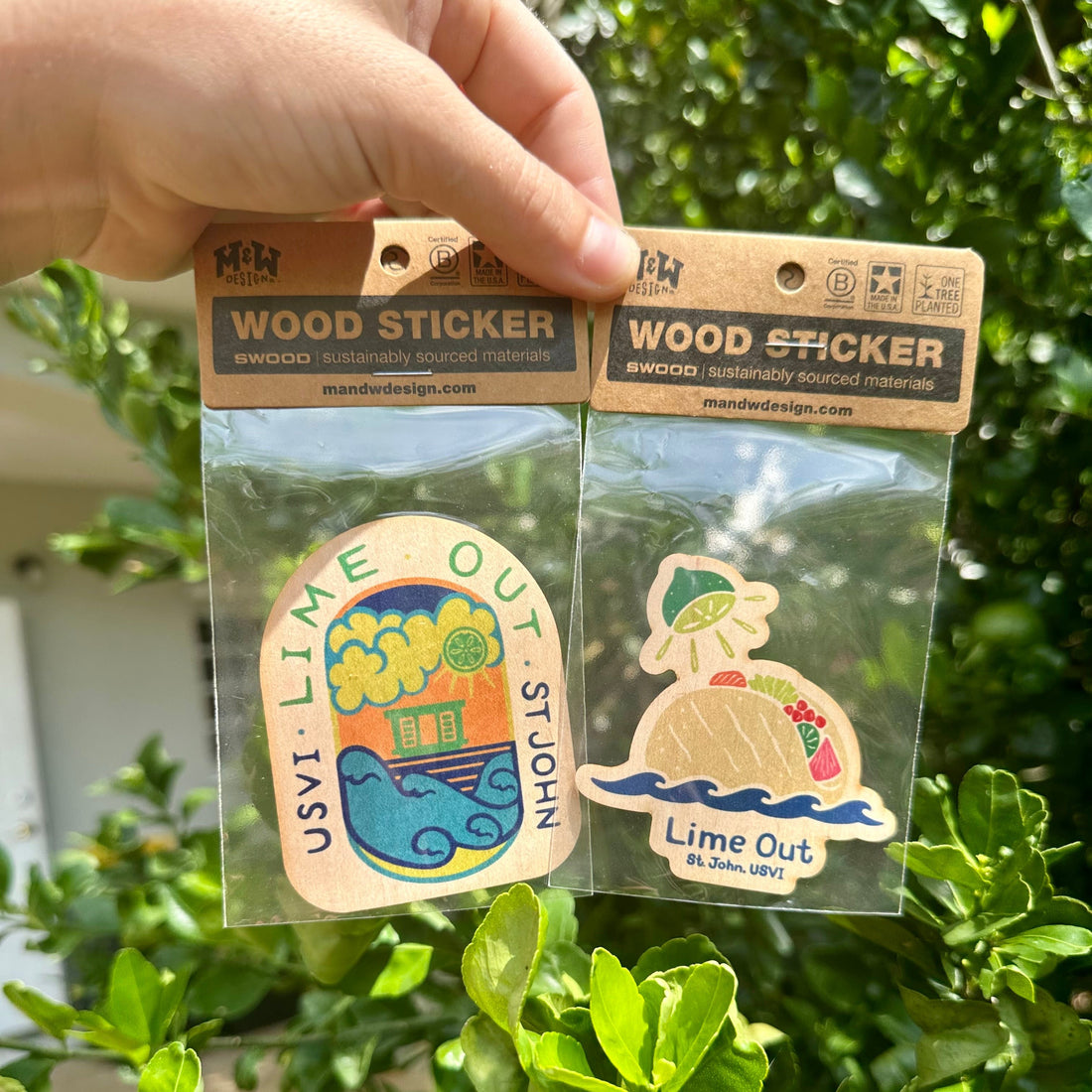 Wood Sticker