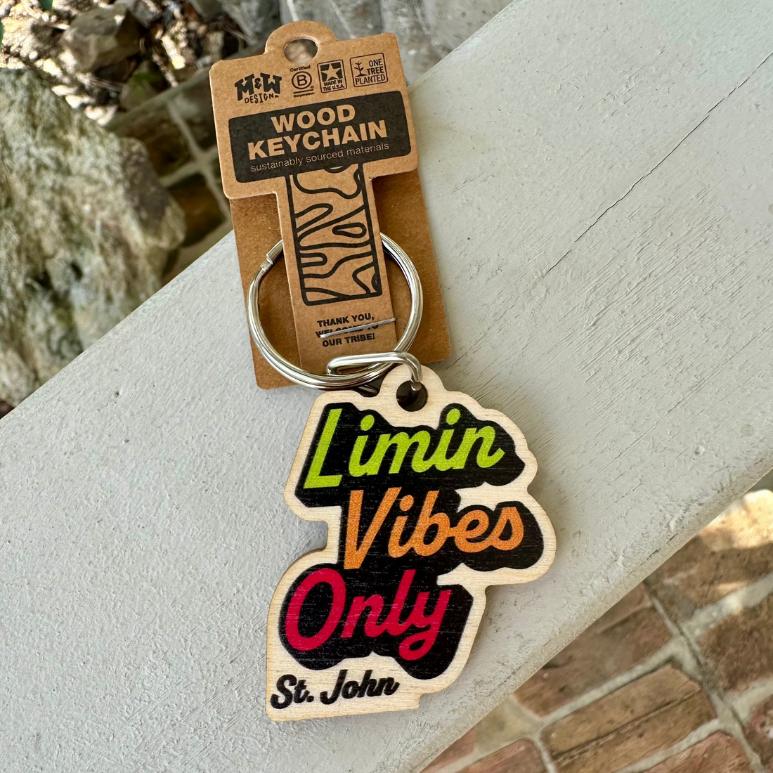 Wood Keychain