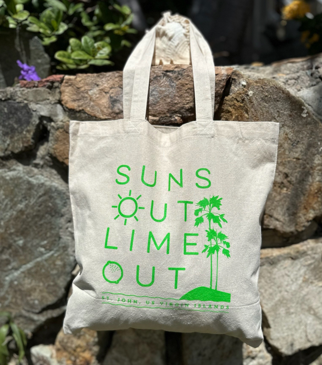 Lime Out Tote