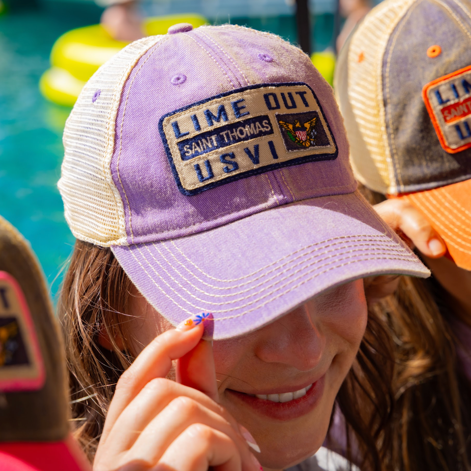 Distressed Trucker Hat- STT