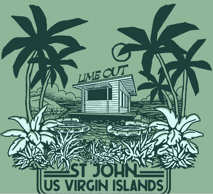 LO Tropics Ladies Crop - STJ