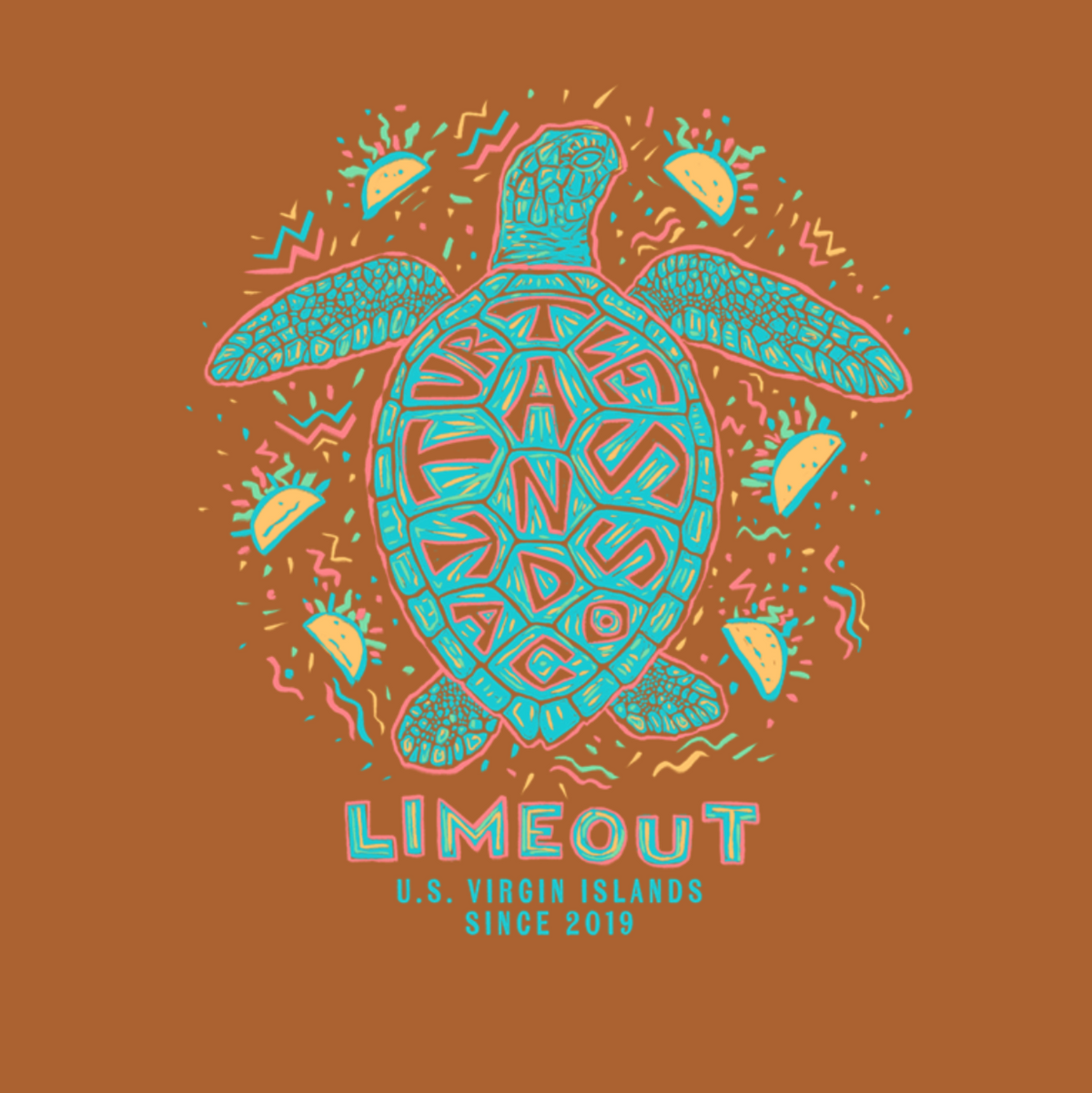 Turtles And Tacos Tee