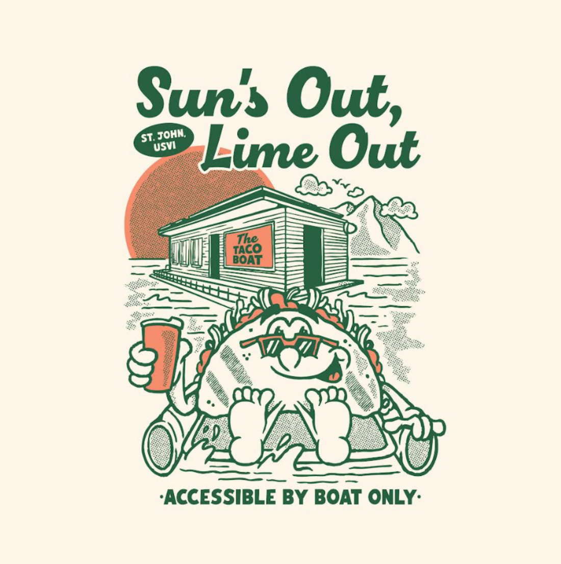 Youth Taco Man Tee
